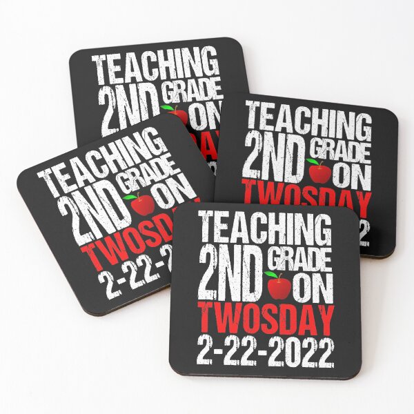 Item preview, Teaching 2nd Grade on Twosday 2-22-22 designed and sold by Firdaous-Shop.