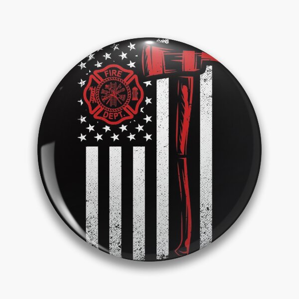 Item preview, Firefighter Flag American designed and sold by verdecuddly.