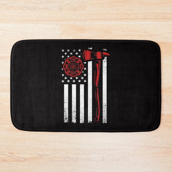 Item preview, Firefighter Flag American designed and sold by verdecuddly.