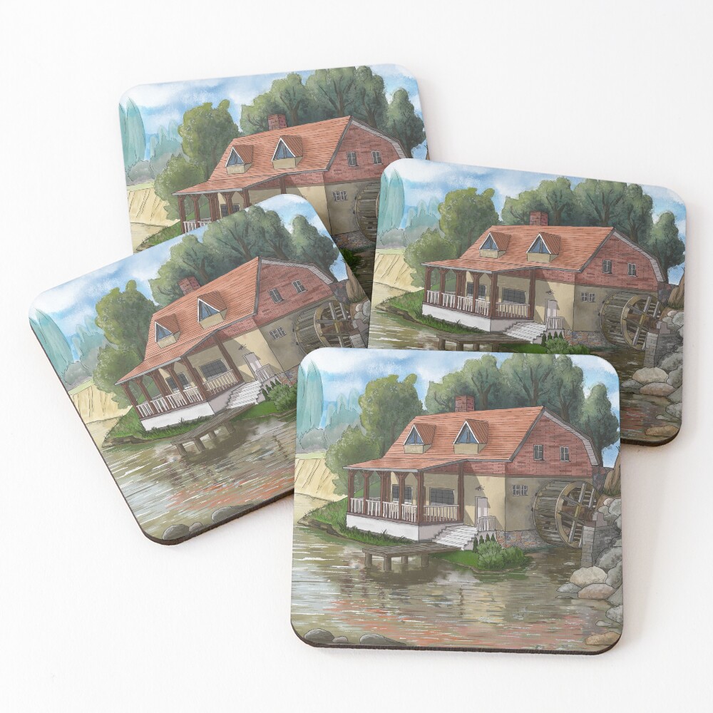 Item preview, Coasters (Set of 4) designed and sold by MarkozeArts.
