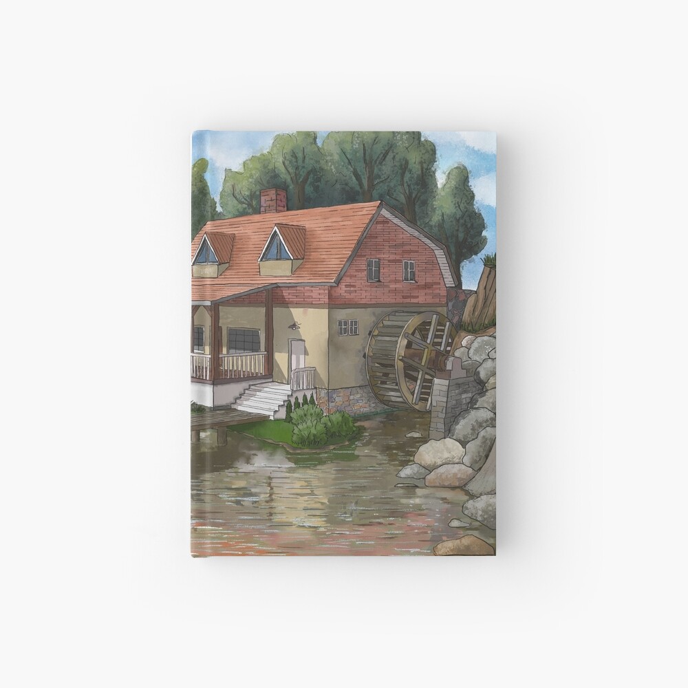 Item preview, Hardcover Journal designed and sold by MarkozeArts.
