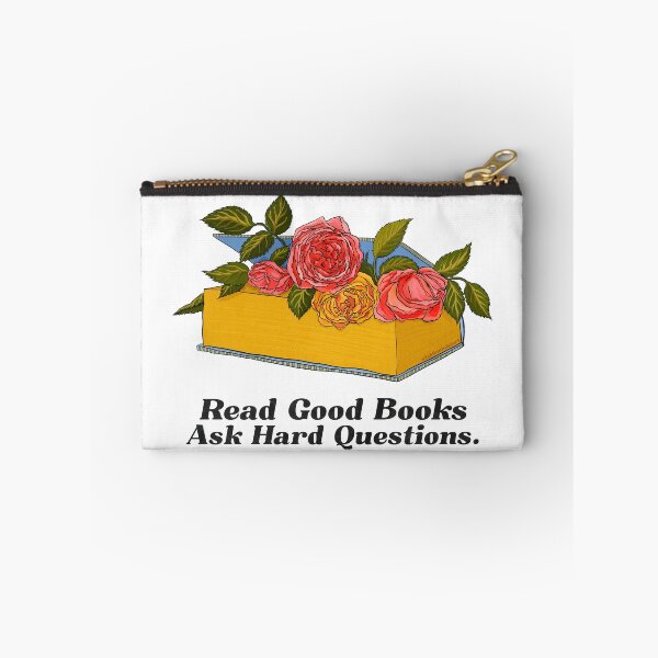 Item preview, Read Good Books Ask Hard Questions designed and sold by fabfeminist.