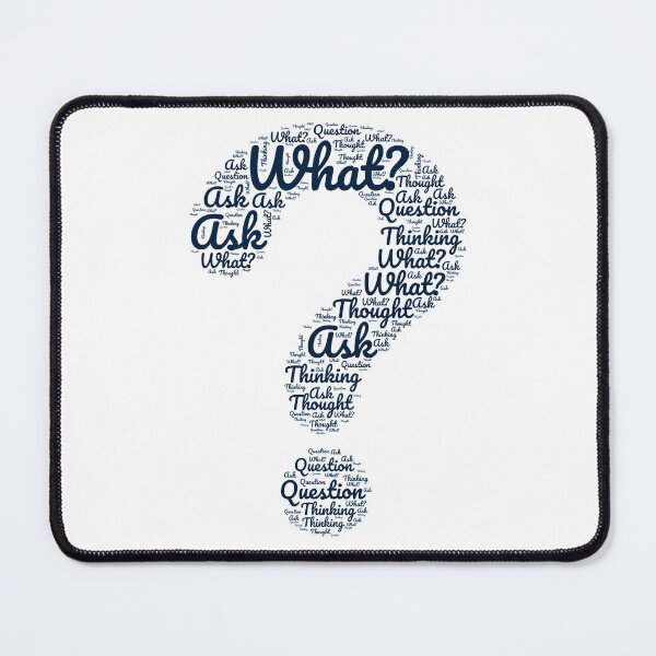 Item preview, Question mark icon word cloud  designed and sold by philbraxton.