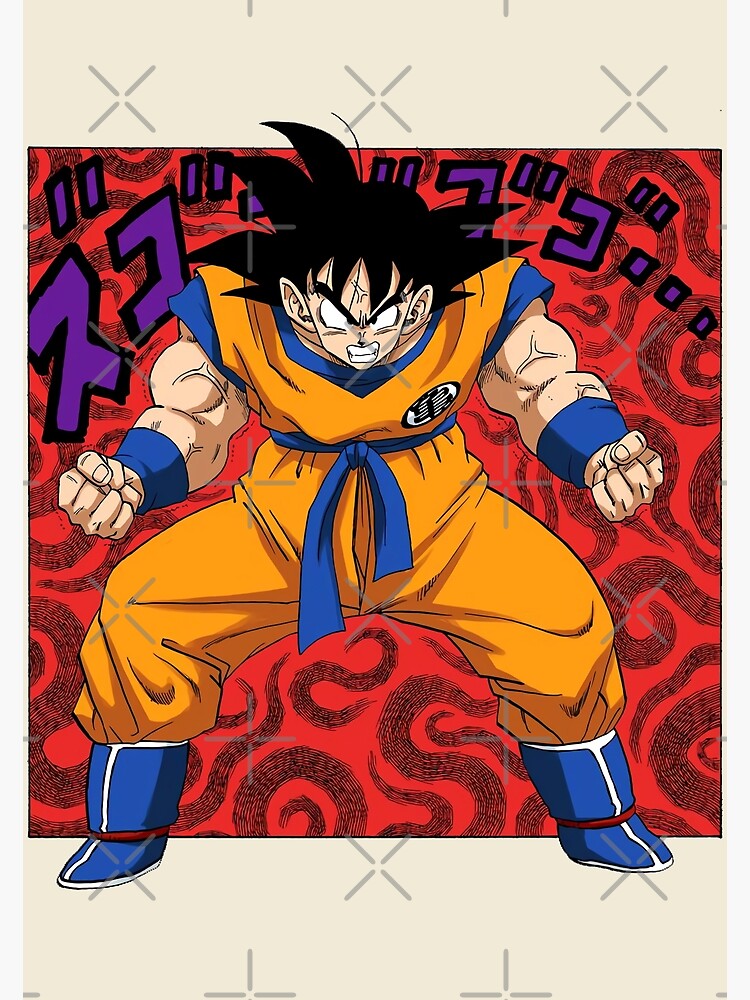 Goku Manga Panel | Poster