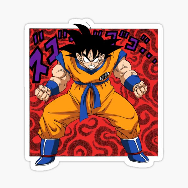 Goku and Gohan Manga Sticker for Sale by SenorFiredude