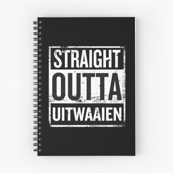 Item preview, Straight Outta Uitwaaien designed and sold by Numero14.