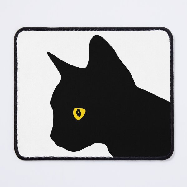 Item preview, Black Cat with Yellow Eyes designed and sold by Owlies-Barn.