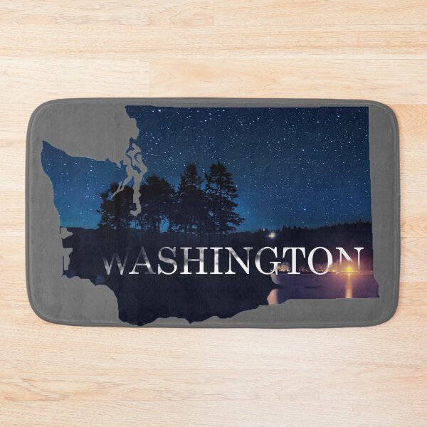 Item preview,  Photo of the night sky over the Salt Creek Campground and Joyce WA. foot hill in a Washington State design designed and sold by Jason Mosley.