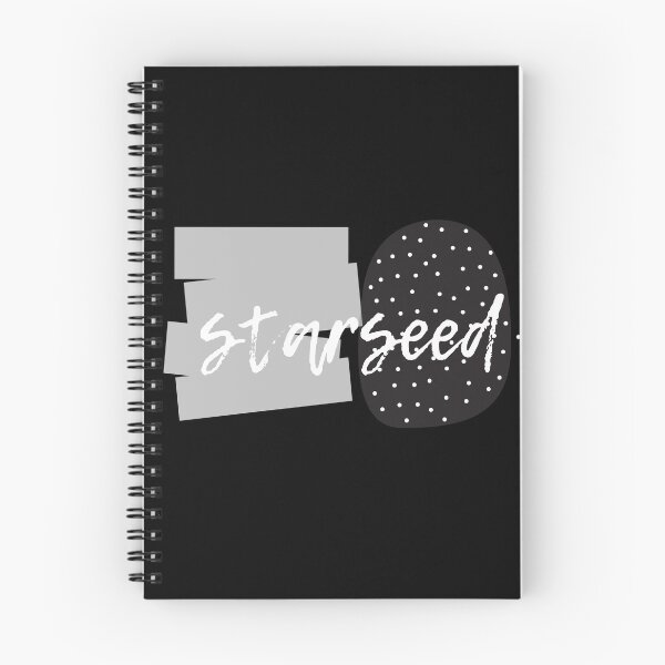 Item preview,   Starseed With Gray Graphic Elements And Dots On Black designed and sold by hopaaa.
