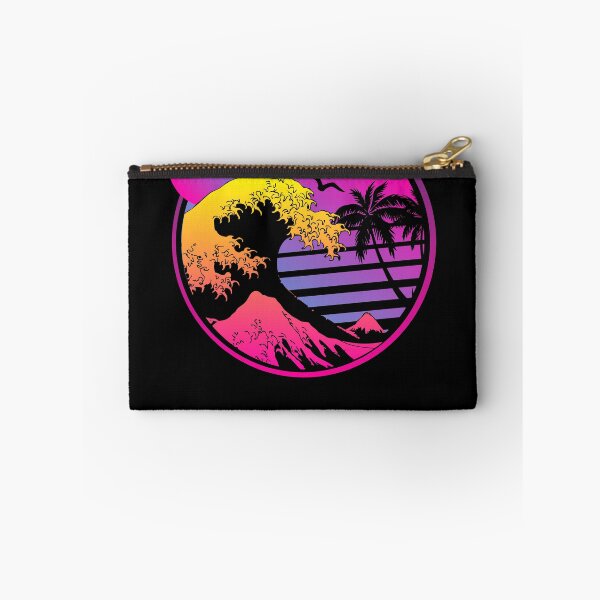 Aperçu de l'œuvre Vapourwave des années 80 - Palmiers - Vacances créée et vendue par adenicholls.