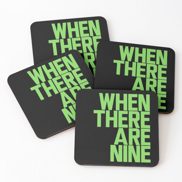 Item preview, When There Are Nine - Ruth Bader Ginsburg designed and sold by ElementJourney.