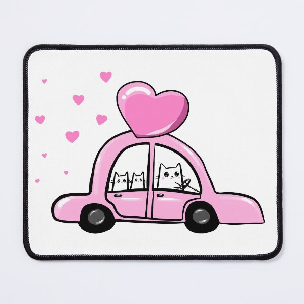 Item preview, Valentine's Day Drive designed and sold by KilkennyCat Art.