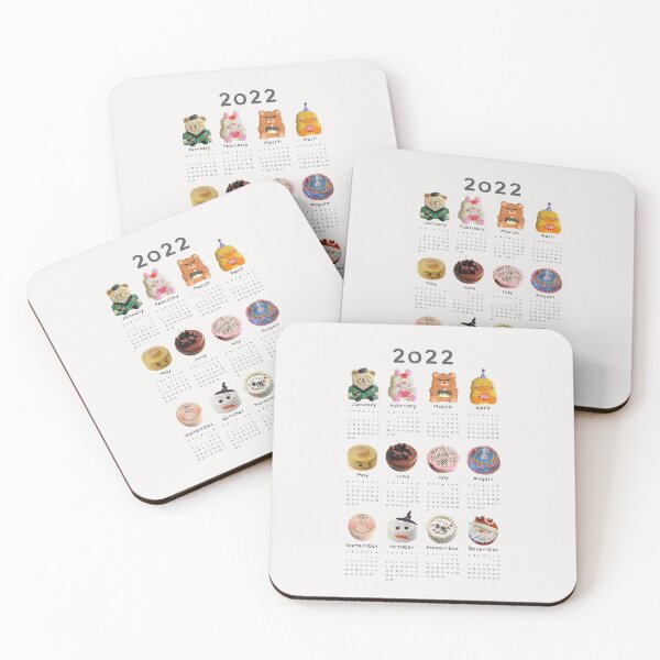 Item preview, 2022 Calendar for cake lovers! designed and sold by SerenaChoe.