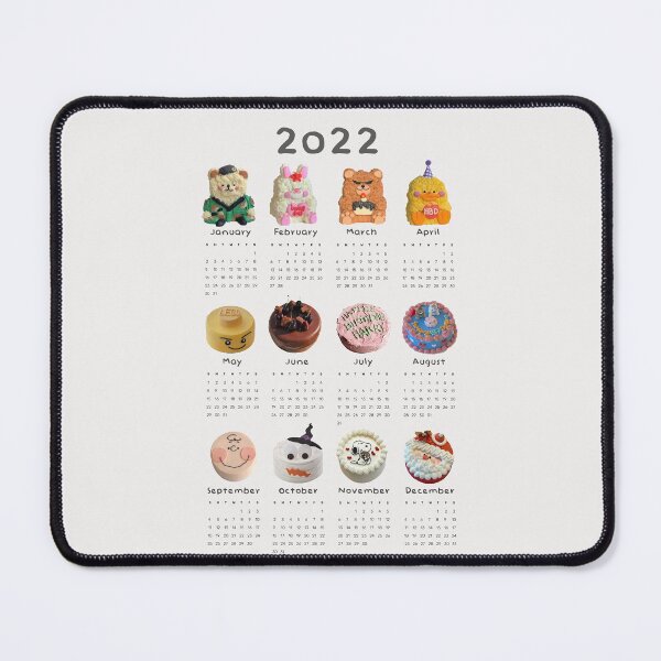 Item preview, 2022 Calendar for cake lovers! designed and sold by SerenaChoe.