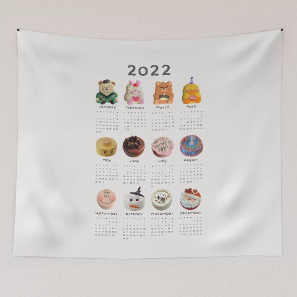 Item preview, 2022 Calendar for cake lovers! designed and sold by SerenaChoe.