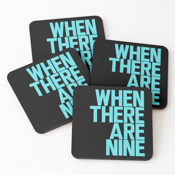 Item preview, When There Are Nine - Ruth Bader Ginsburg designed and sold by ElementJourney.