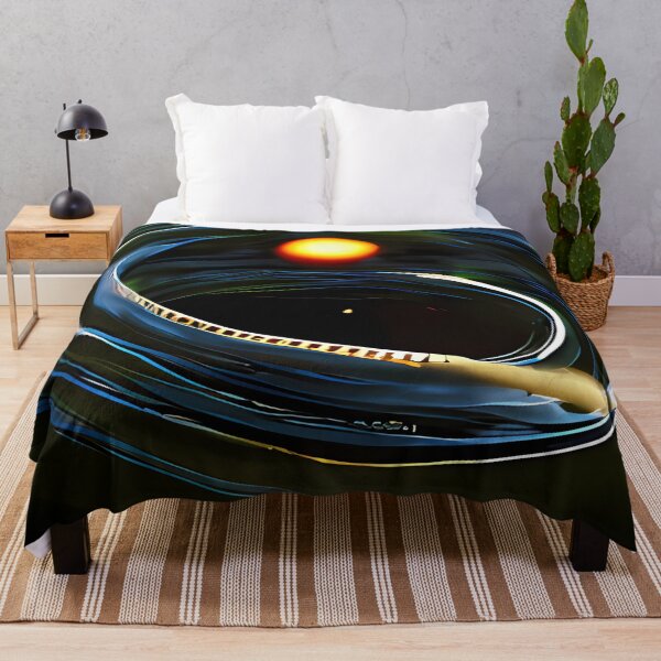 Item preview, Blackhole or wormhole in space with bright star designed and sold by ReachForArt.
