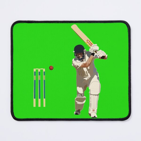 Item preview, Cricket batsman designed and sold by Guido Isidrón Suárez.