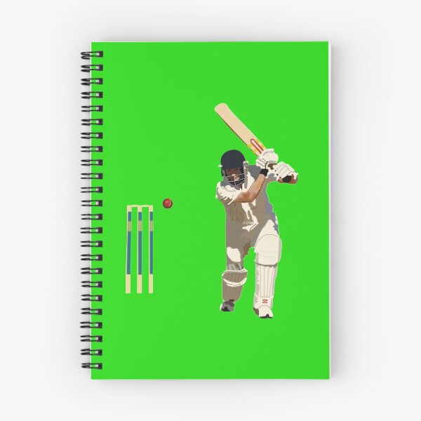 Item preview, Cricket batsman designed and sold by Guido Isidrón Suárez.