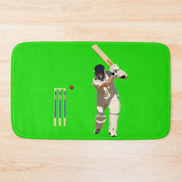 Item preview, Cricket batsman designed and sold by Guido Isidrón Suárez.