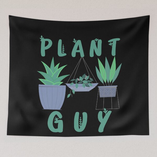 Item preview, Plant Guy, Green Boho Plant Lover designed and sold by Constant Readers.