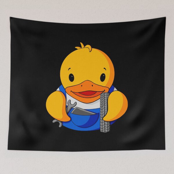 Item preview, Mechanic Rubber Duck designed and sold by Alisha Ober Designs.