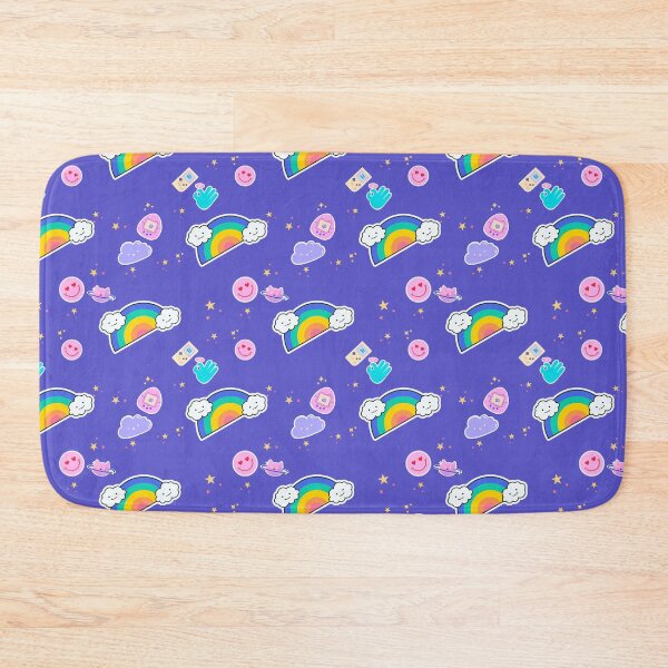 Item preview, Kawaii Seamless Pattern Pillow, Cute Kawaii Retro Graphic designed and sold by GO SHIRT-TEE.