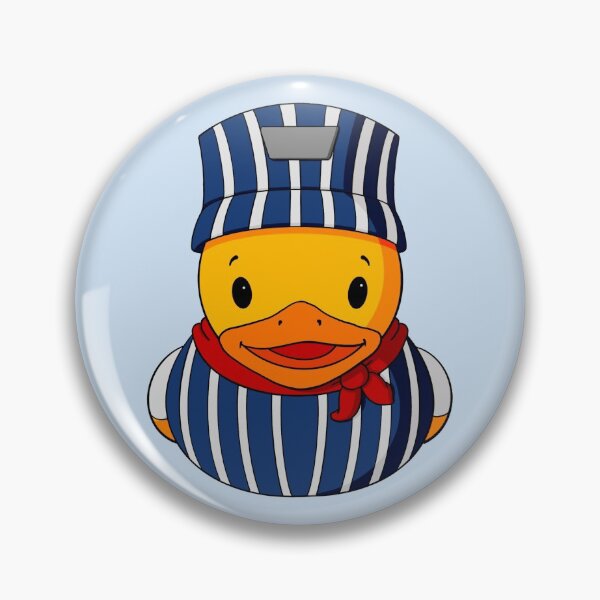 Item preview, Conductor de tren pato de goma designed and sold by Alisha Ober Designs.