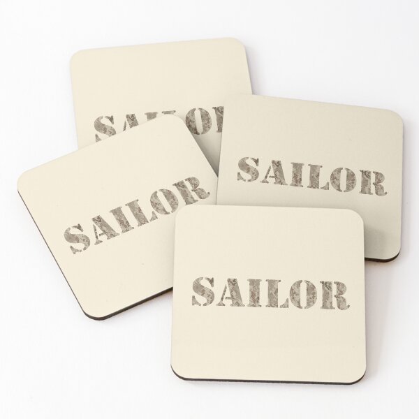 Item preview, NWU type II AOR-1, desert digital camouflage pattern swatch. US. Marines, US.Navy text: SAILOR typographic designed and sold by NineJuly.