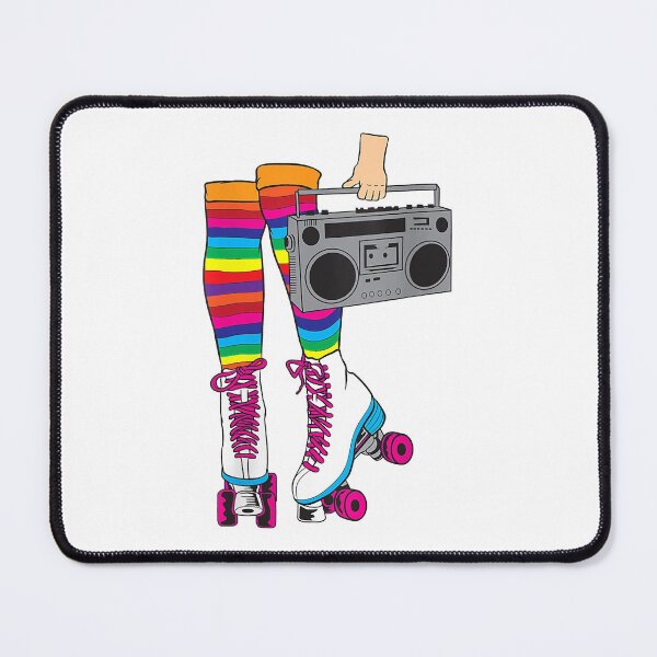 Item preview, Women Retro Rollerskates 80's Roller Disco Skating Girl  designed and sold by TheOHC.
