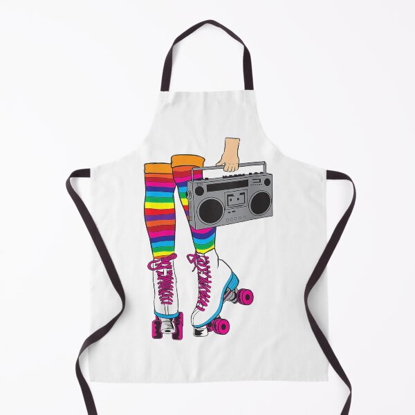 Item preview, Women Retro Rollerskates 80's Roller Disco Skating Girl  designed and sold by TheOHC.