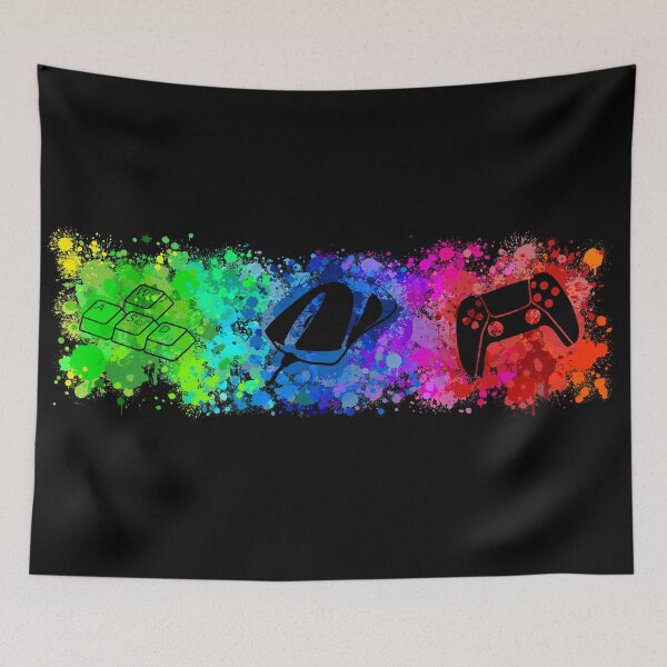 Item preview, 3 Gamer Weapons WASD Keyboard Mouse Controller designed and sold by MrsRockNRoll.