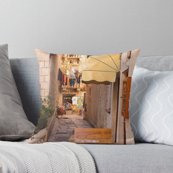 Item preview, A Street in Trogir designed and sold by Rae Tucker Photography & Designs.
