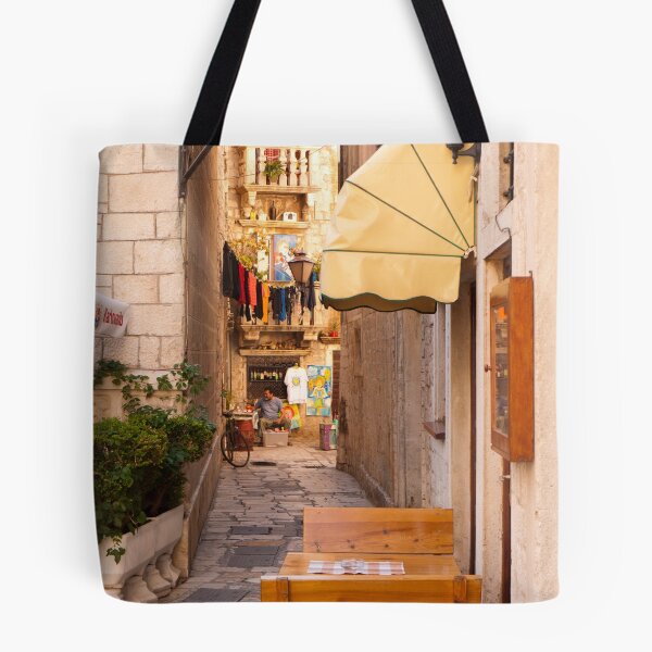 Item preview, A Street in Trogir designed and sold by Rae Tucker Photography & Designs.