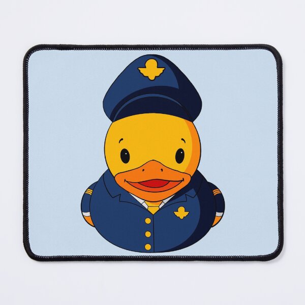 Artikelvorschau, Männliche Pilot Rubber Duck entworfen und verkauft von Alisha Ober Designs.