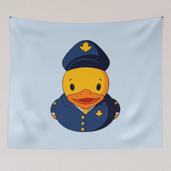 Artikelvorschau, Männliche Pilot Rubber Duck entworfen und verkauft von Alisha Ober Designs.