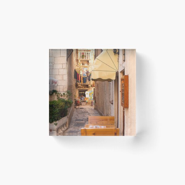 Item preview, A Street in Trogir designed and sold by Rae Tucker Photography & Designs.