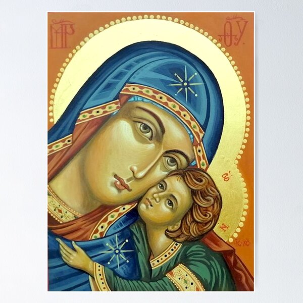 Aperçu de l'œuvre Marie Mère de Tendresse créée et vendue par ikon-olga.