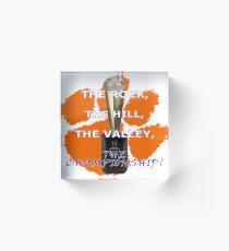 Clemson Football National Champions Acrylic Block