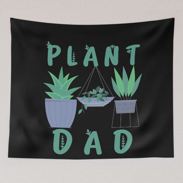 Item preview, Plant Dad, Green Boho Plant Lover designed and sold by Constant Readers.
