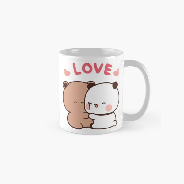 Panda Bear Hug, Panda et Bear Love Mug classique