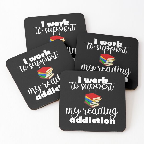 Item preview, Copy of I Work To Support My Reading Addiction designed and sold by beefrancky.