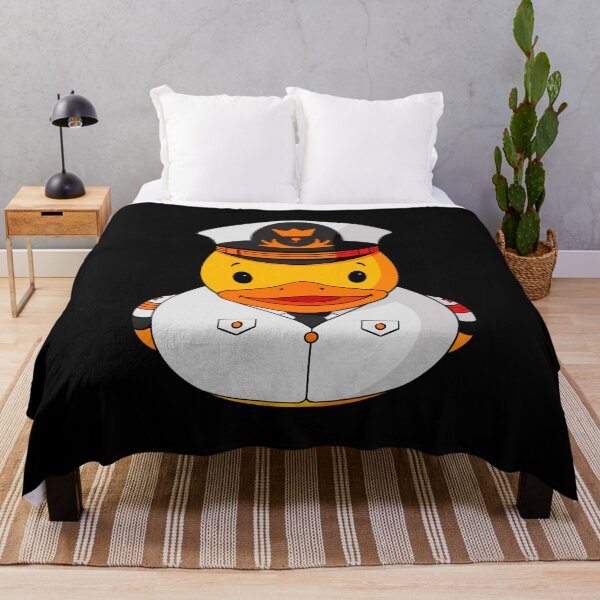 Item preview, Ship Captain Rubber Duck designed and sold by Alisha Ober Designs.