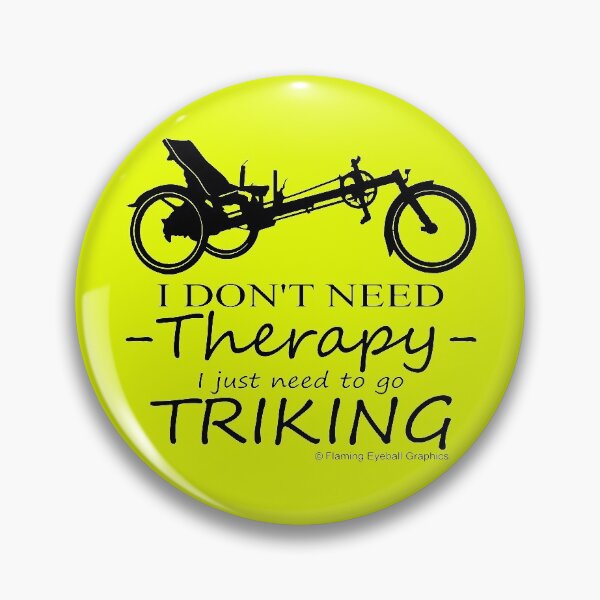 Item preview, Trike Therapy 4 (dark) designed and sold by Flaming-Eyeball.