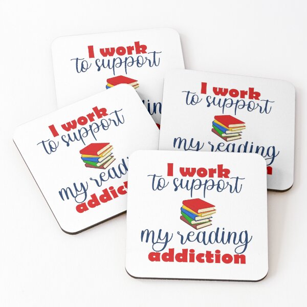 Item preview, Copy of I Work To Support My Reading Addiction designed and sold by beefrancky.