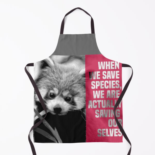 Item preview, when we save species, we are actually saving ourselves.(endangered animal lesser panda) designed and sold by challengecafe.