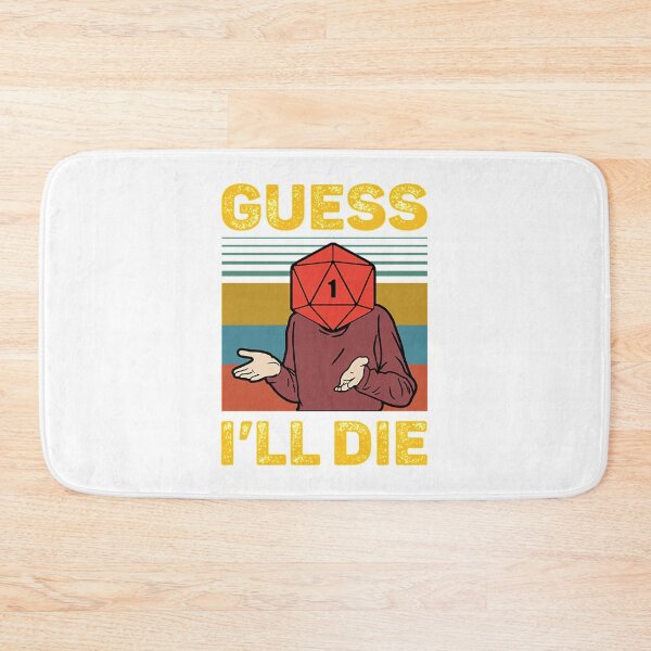 Item preview, Guess Ill Die D20 T-ShirtGuess I'll Die D20  designed and sold by FarnhStone.
