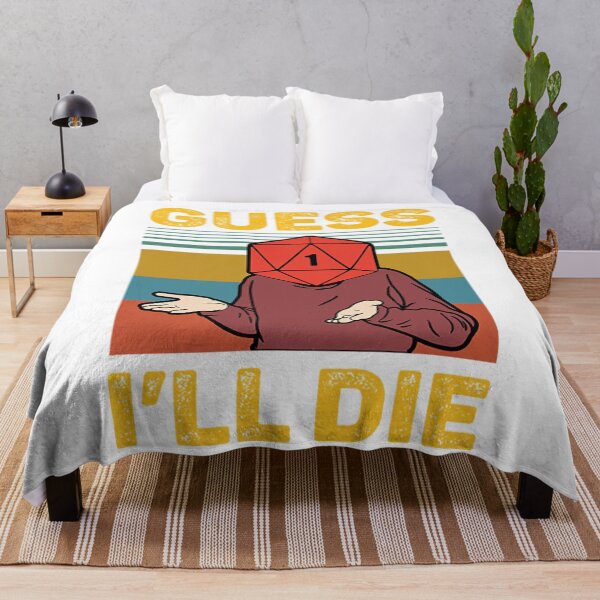 Item preview, Guess Ill Die D20 T-ShirtGuess I'll Die D20 designed and sold by FarnhStone.