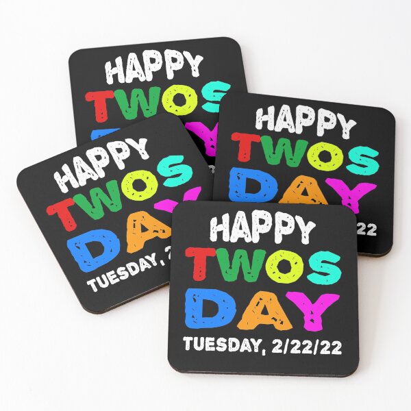 Item preview, Happy Twosday Tuesday February 22nd 2022, Funny 2/22/22, Numerologists Gift  designed and sold by ghostsanda.