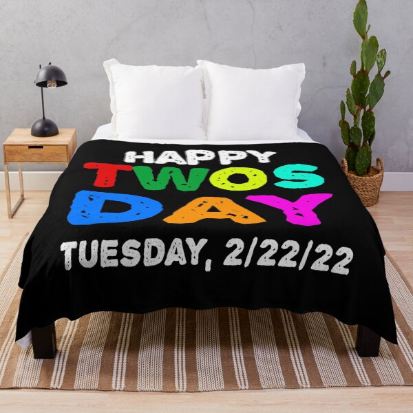 Item preview, Happy Twosday Tuesday February 22nd 2022, Funny 2/22/22, Numerologists Gift  designed and sold by ghostsanda.